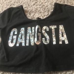 Gangsta Crop Top